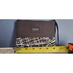 American Airlines STATE Amenity Kit Black Brooklyn Map
